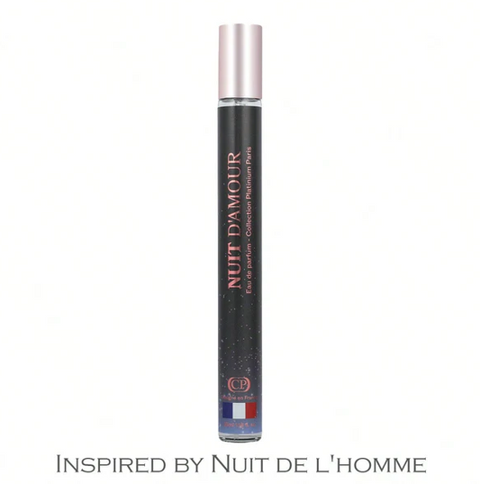 Inspiré par Nuit de l'homme - Collection Platinium Nuit D'Amour 35ml Eau de parfum unisexe