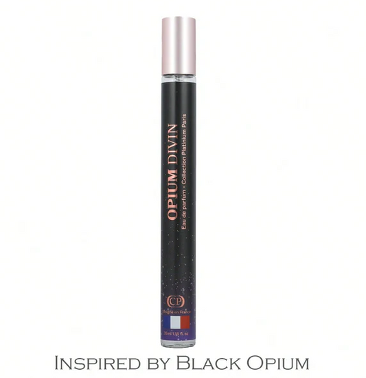 Inspiré par Black Opium - Collection Platinium Opium Divin 35ml Eau de parfum femme